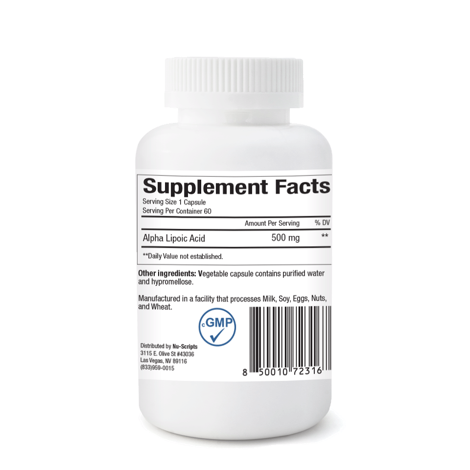 Alpha Lipoic Acid (BE)