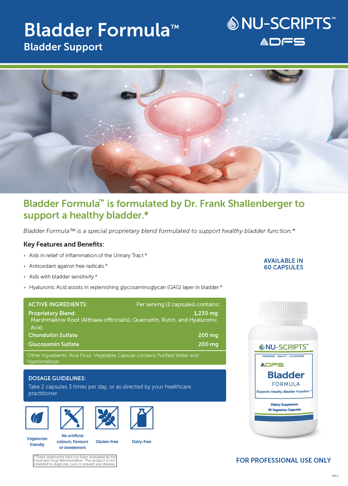 Bladder Formula (DFS)